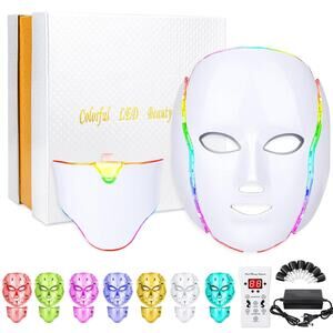 Colorful LED Beauty Skincare Mask